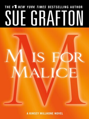 cover image of "M" is for Malice